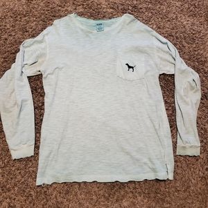 VS pink long sleeve T-shirt